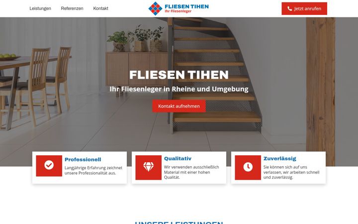 Screenshot of fliesen-tihen.de