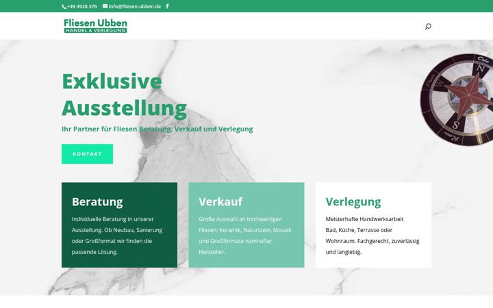 Screenshot of fliesen-ubben.de