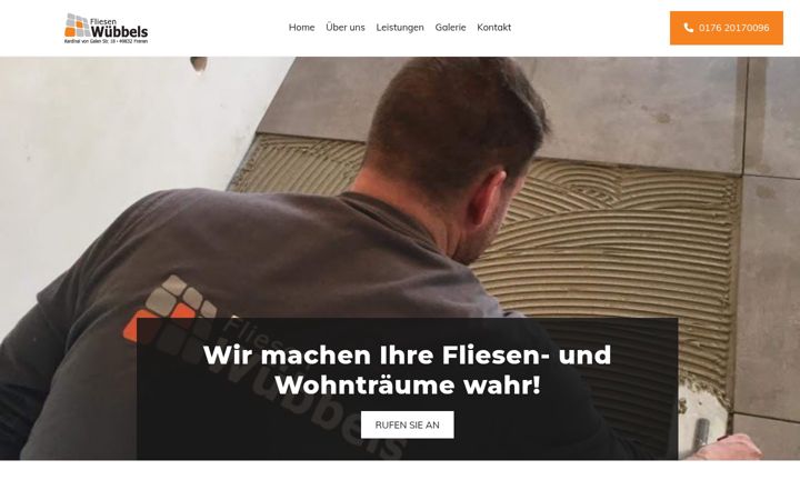 Screenshot van fliesen-wuebbels.de