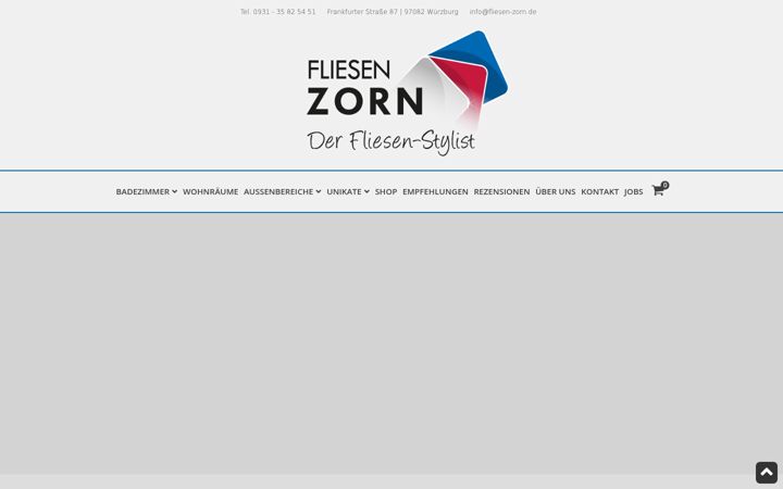 Screenshot ta' fliesen-zorn.de