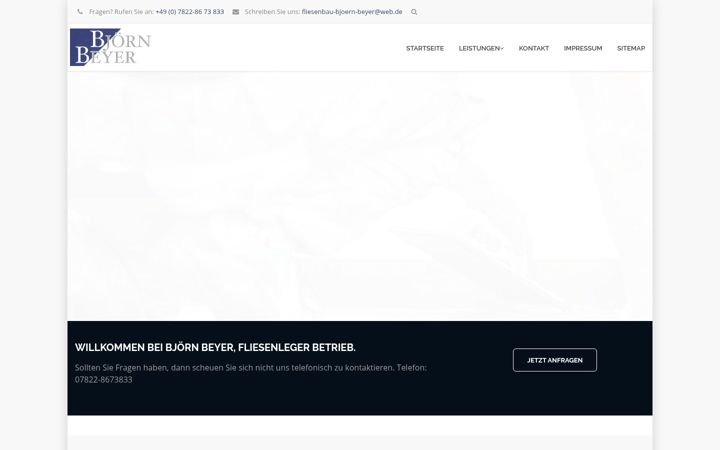 Screenshot of fliesenbeyer.de