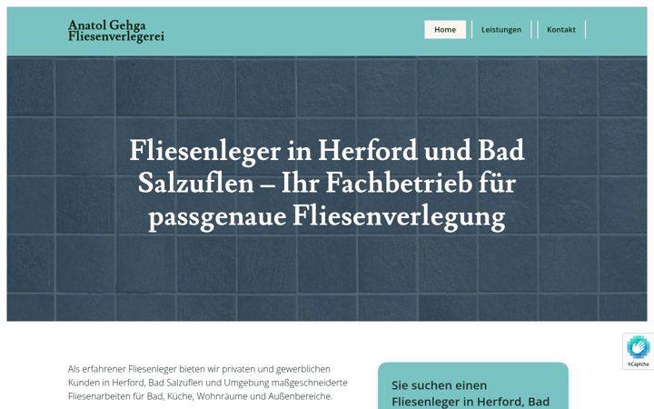 Screenshot of fliesengehga.de