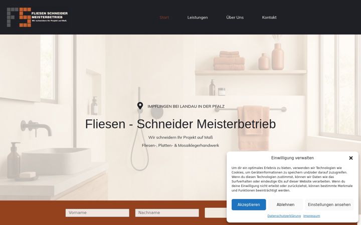 Screenshot ta' fliesenhandwerk-schneider.de