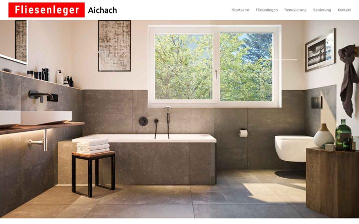 Screenshot ta' fliesenleger-aichach.de