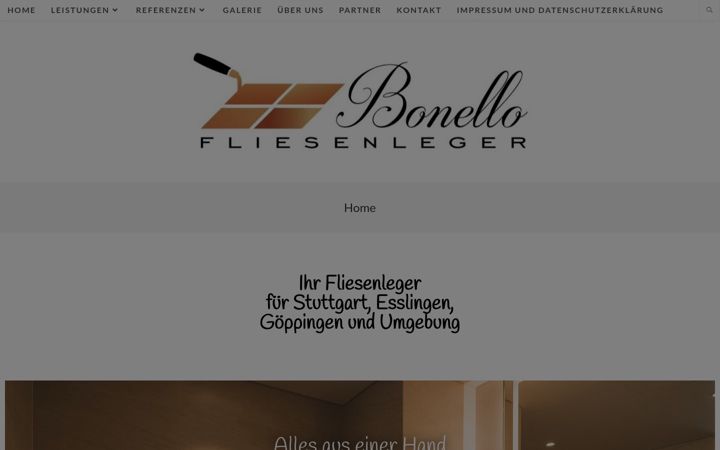 Screenshot ta' fliesenleger-bonello.de
