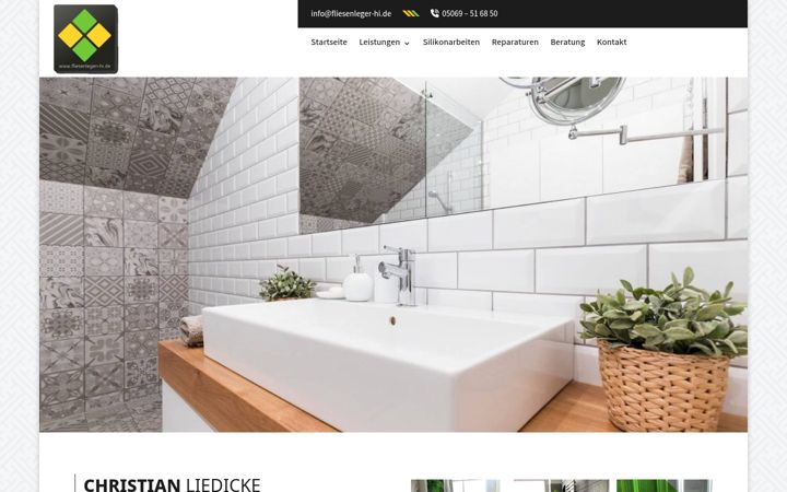 Screenshot of fliesenleger-hi.de