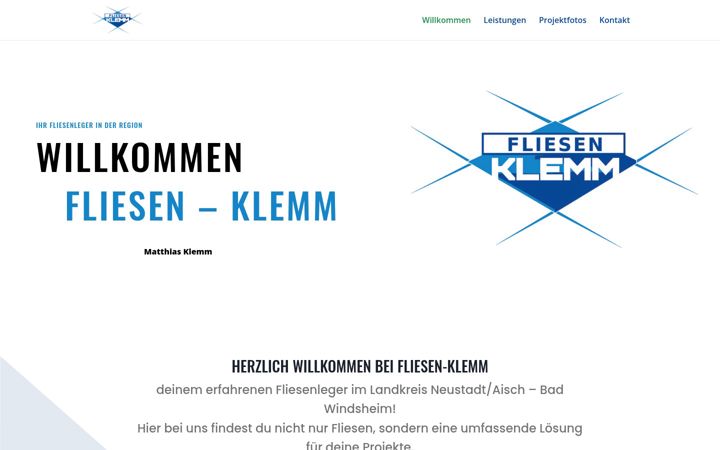 Screenshot of fliesenleger-klemm.de