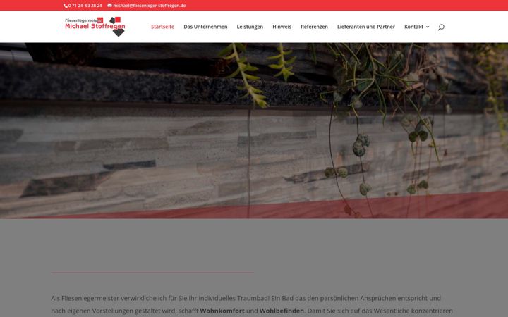 Captură de ecran a fliesenleger-stoffregen.de