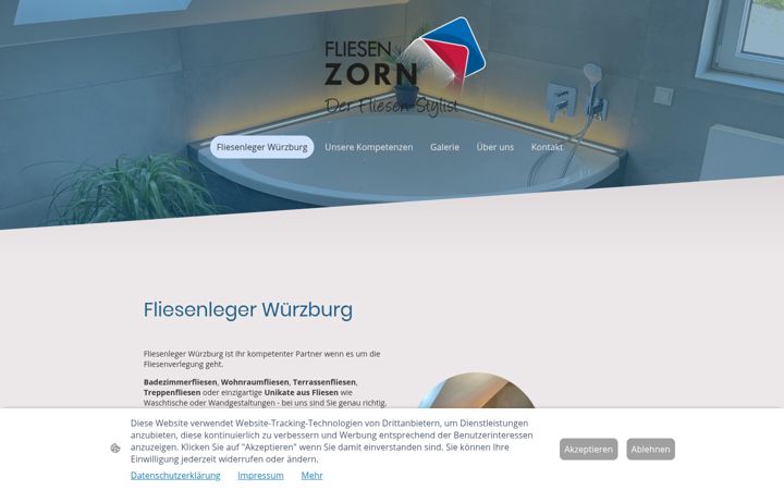 Captură de ecran a fliesenleger-wuerzburg.de