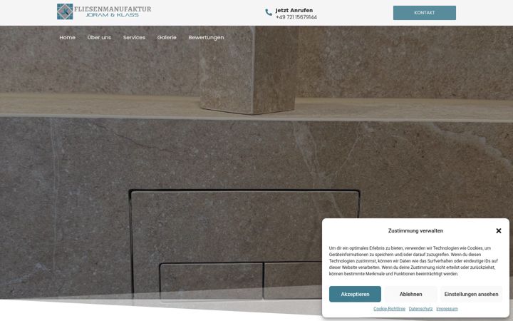 Screenshot of fliesenmanufaktur-jk.de