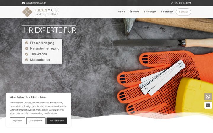 Screenshot of fliesenmichel.de