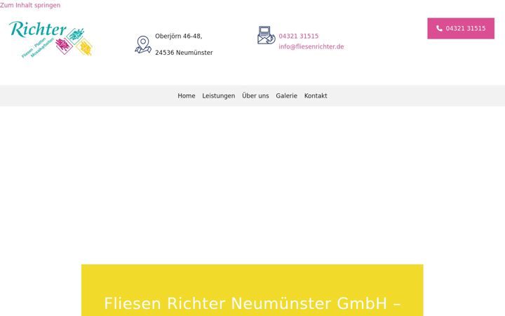 Screenshot of fliesenrichter.de