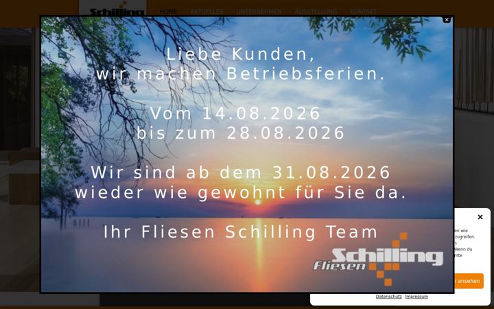 Screenshot of fliesenschilling.de