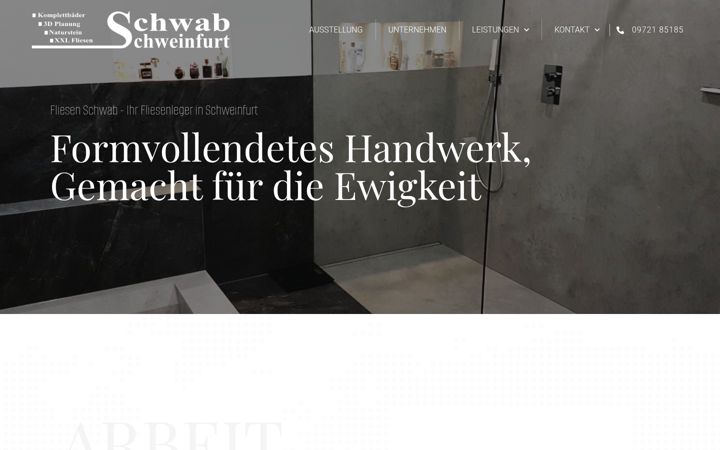 Screenshot of fliesenschwab.de