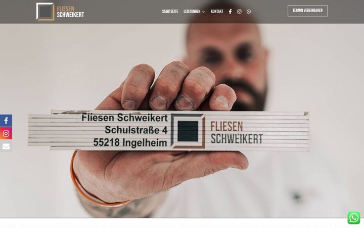 Screenshot di fliesenschweikert.de
