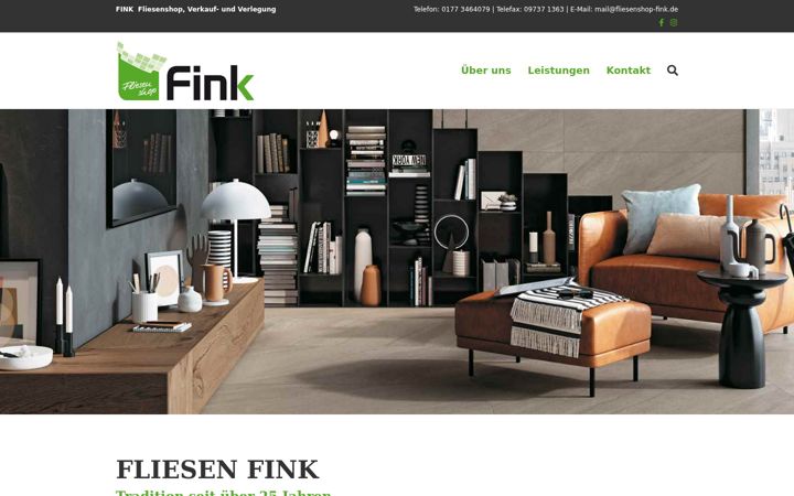 Screenshot ta' fliesenshop-fink.de