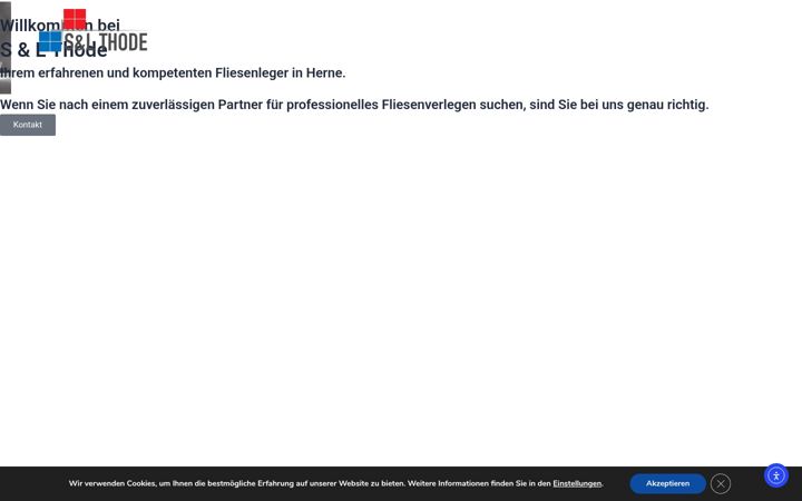 Screenshot of fliesenthode.de