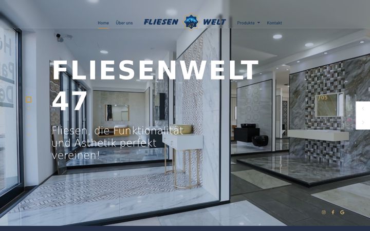 Screenshot of fliesenwelt-hanau.de