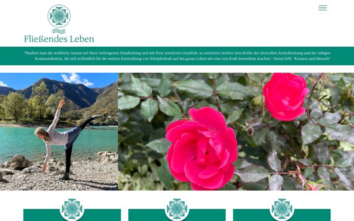 Screenshot of fliessendes-leben.de