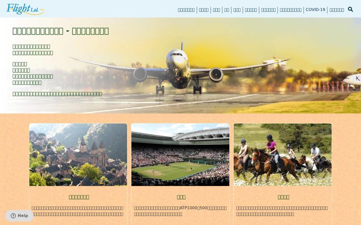 Screenshot of flight-ltd.com
