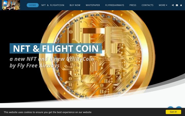 Screenshot of flightcoincrypto.com