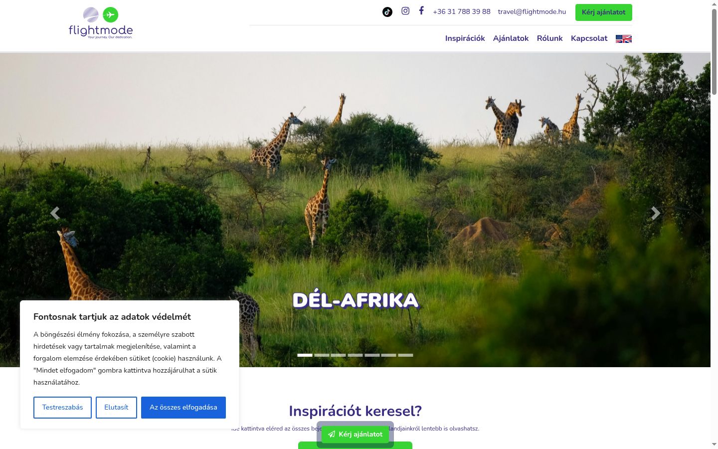 Screenshot του banner συγκατάθεσης που εμφανίστηκε πριν από οποιαδήποτε αλληλεπίδραση