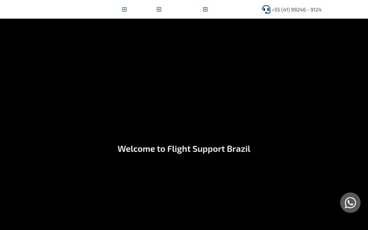 Screenshot of flightsupportbrazil.com