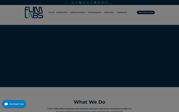 Screenshot of flimlabs.com