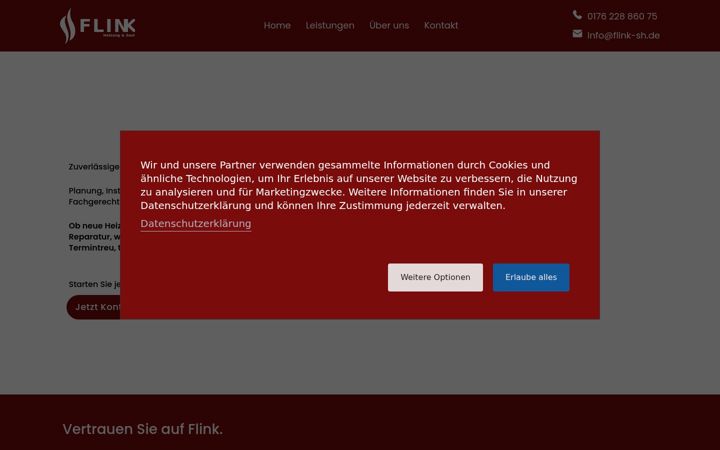Screenshot ta' flink-sh.de