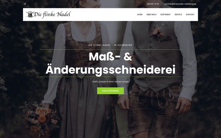 Ekraanipilt saidist flinkenadel-vilsbiburg.de