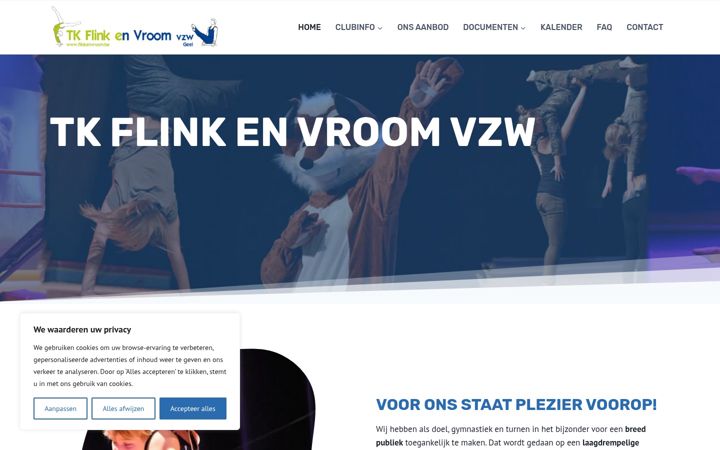 Screenshot of flinkenvroom.be