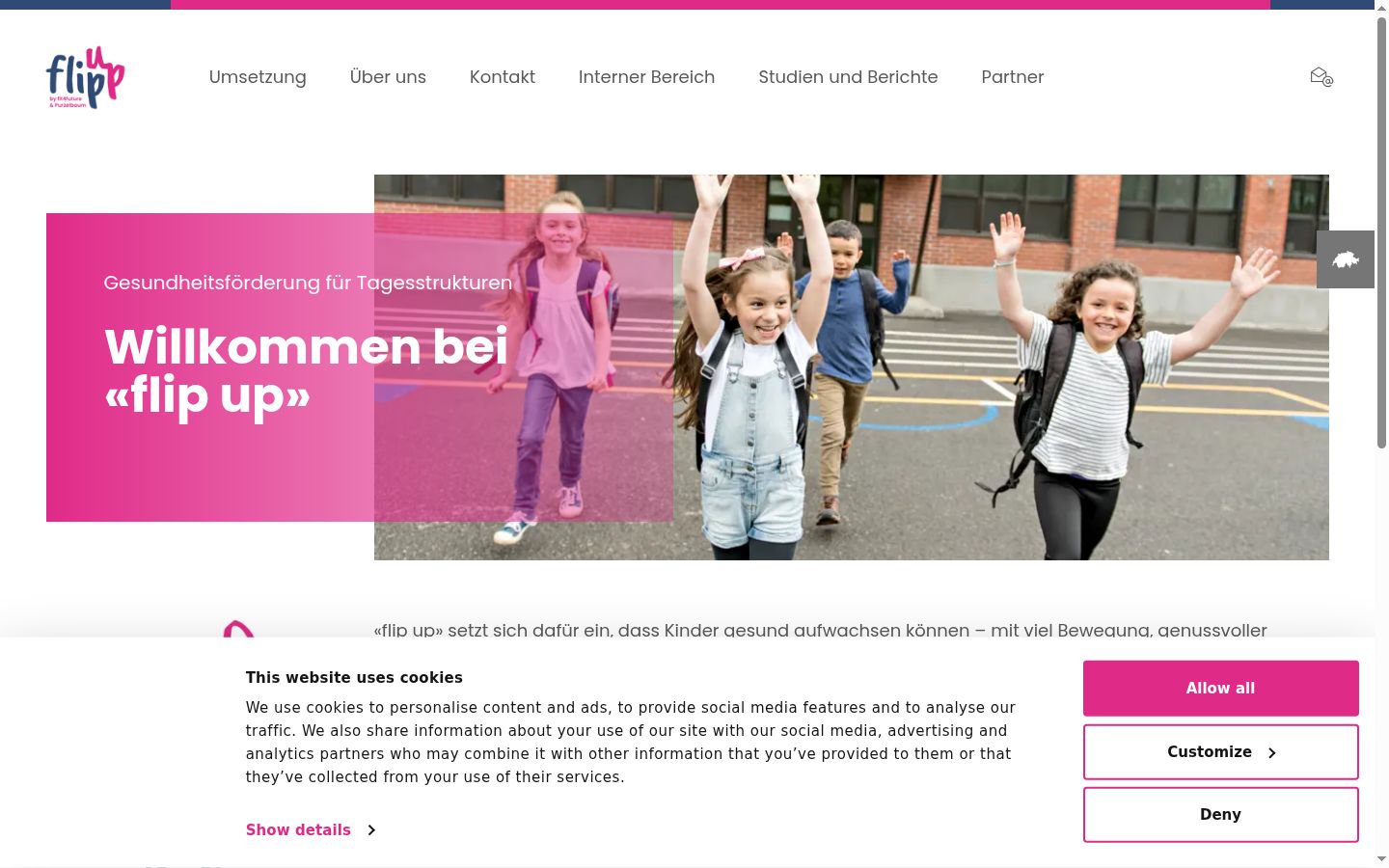 Sutikimo reklamjuostės, rodytos prieš bet kokią sąveiką, ekrano kopija