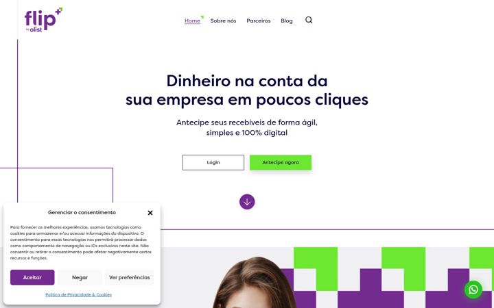 Skärmbild av flipdigital.com.br