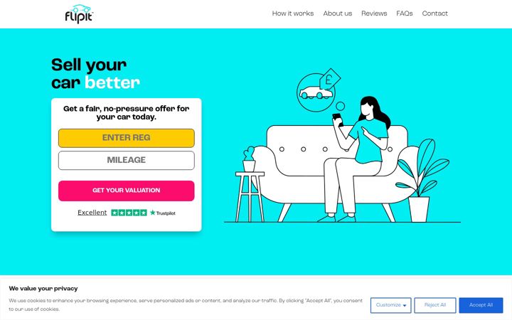 Screenshot of flipittoday.co.uk