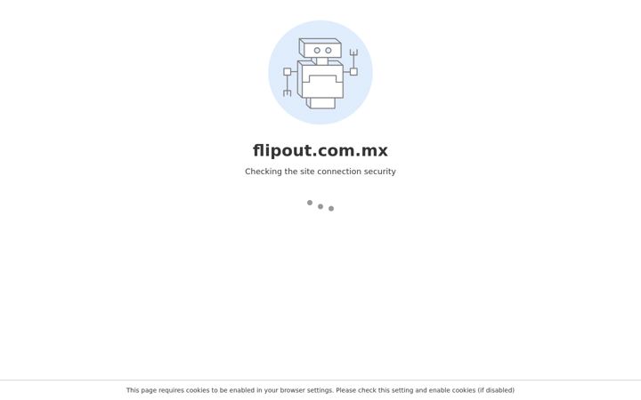Screenshot of flipout.com.mx