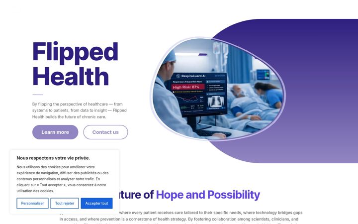 Screenshot of flippedhealth.com