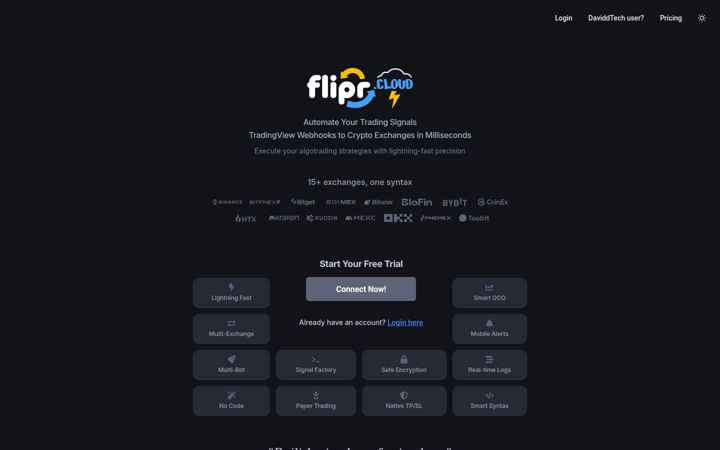 Screenshot of flipr.cloud