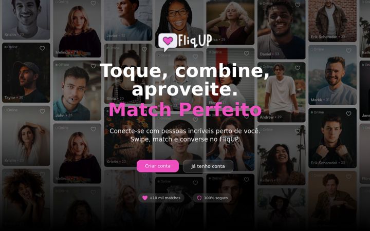 Screenshot of fliqup.com
