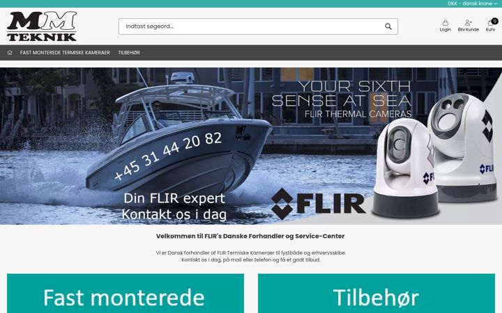 Screenshot of flirdanmark.dk