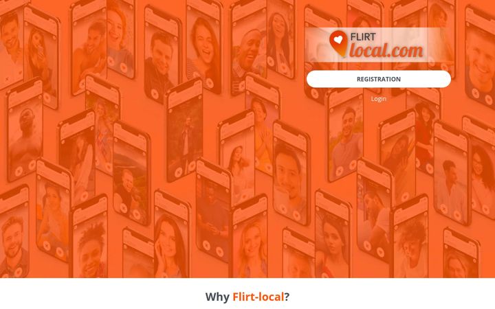 Screenshot of flirt-local.com