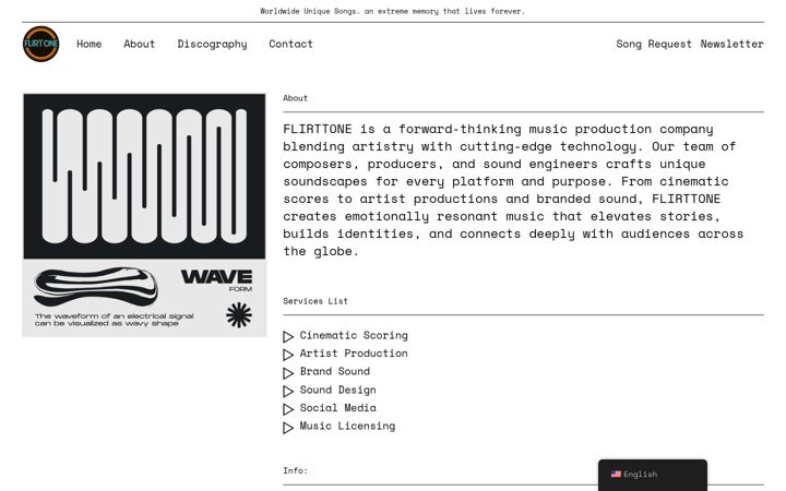 Screenshot of flirttone.com