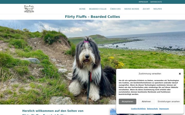 Screenshot of flirtyfluffs.de