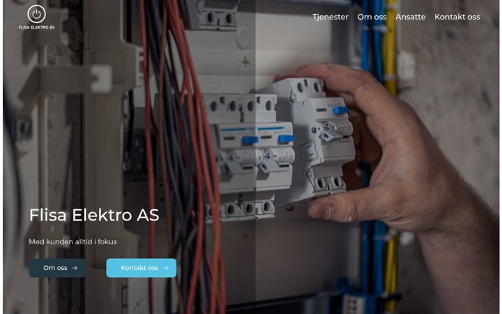 Screenshot of flisaelektro.no