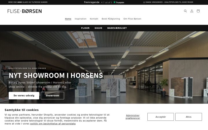 Screenshot of fliseborsen.dk