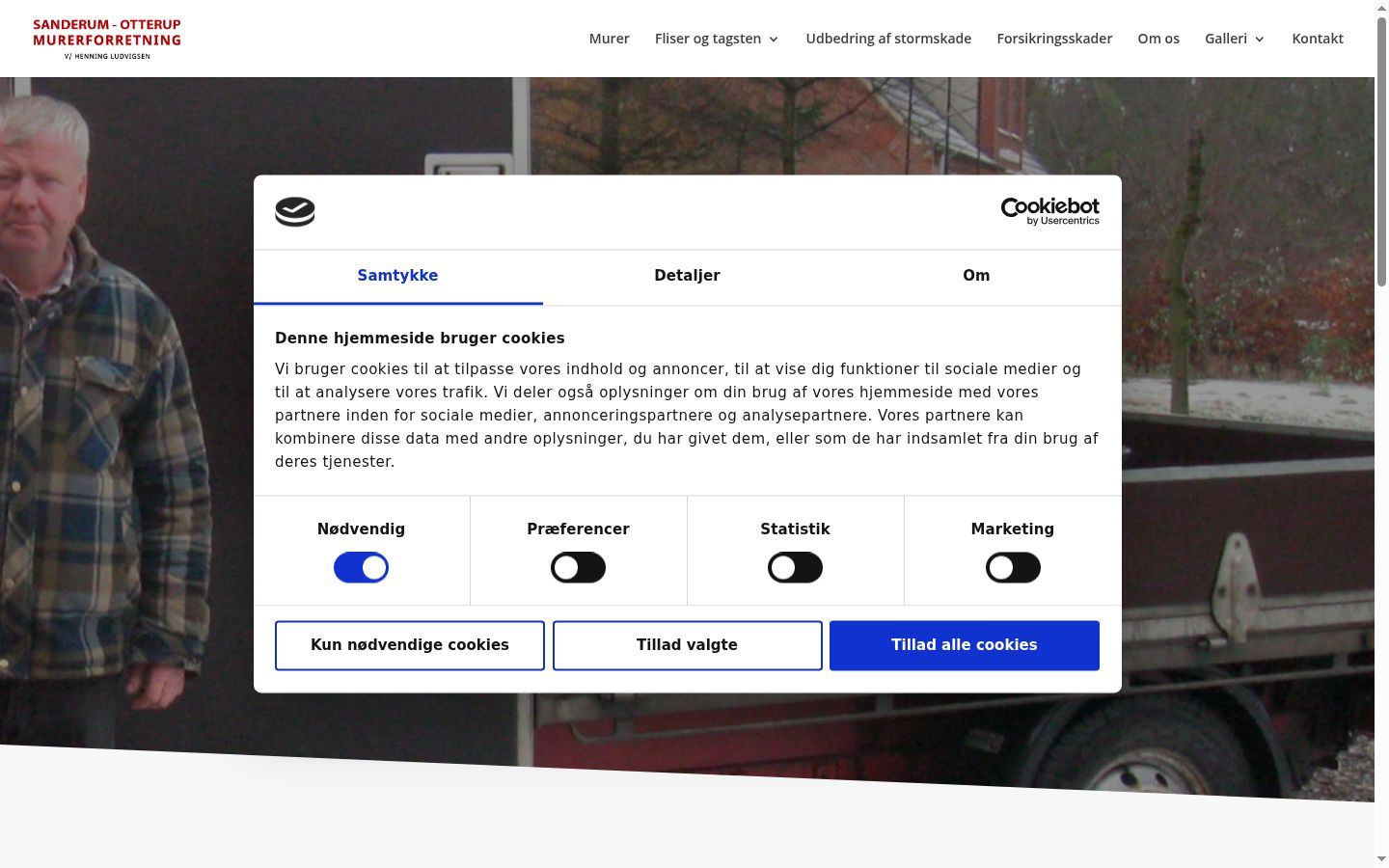 Sutikimo reklamjuostės, rodytos prieš bet kokią sąveiką, ekrano kopija