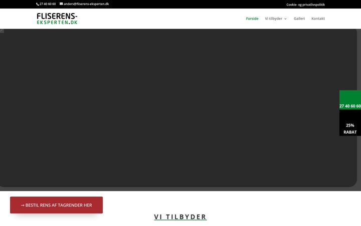 Screenshot von fliserens-eksperten.dk