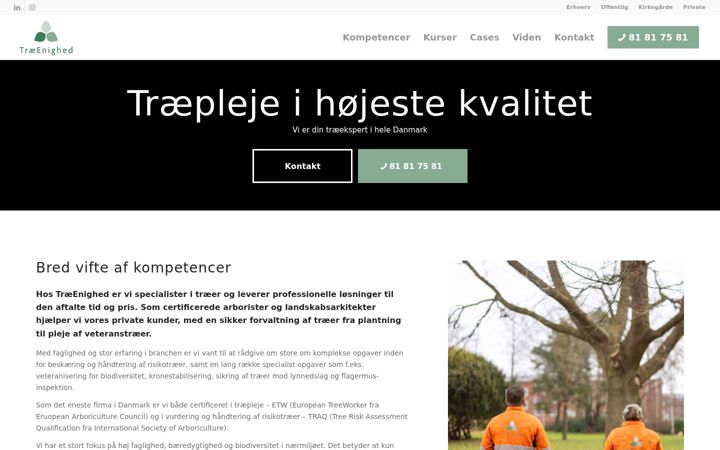 Screenshot of flittigmyre.dk