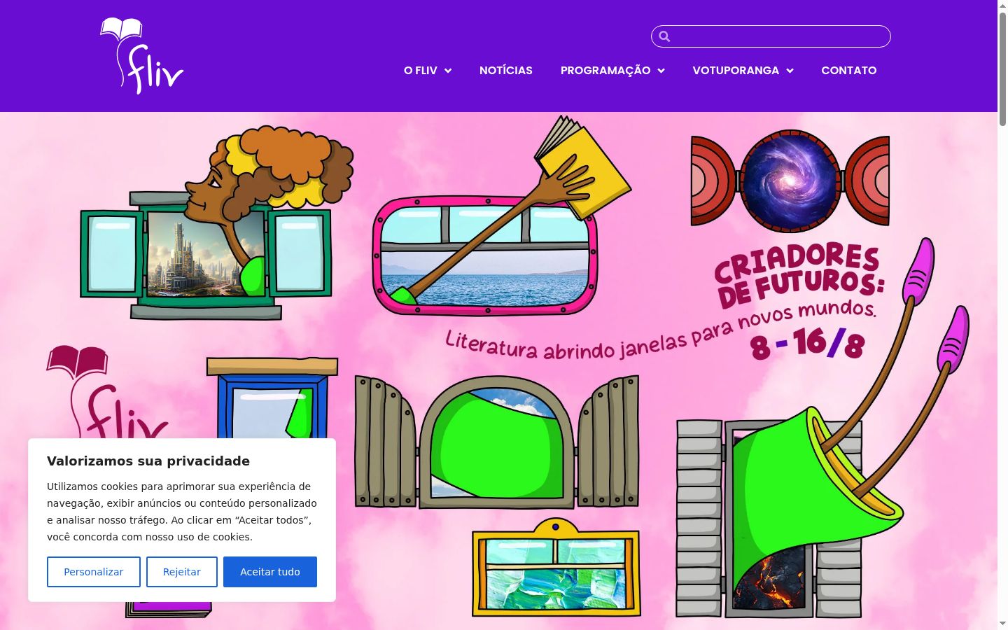 Screenshot tal-banner tal-kunsens muri qabel kwalunkwe interazzjoni