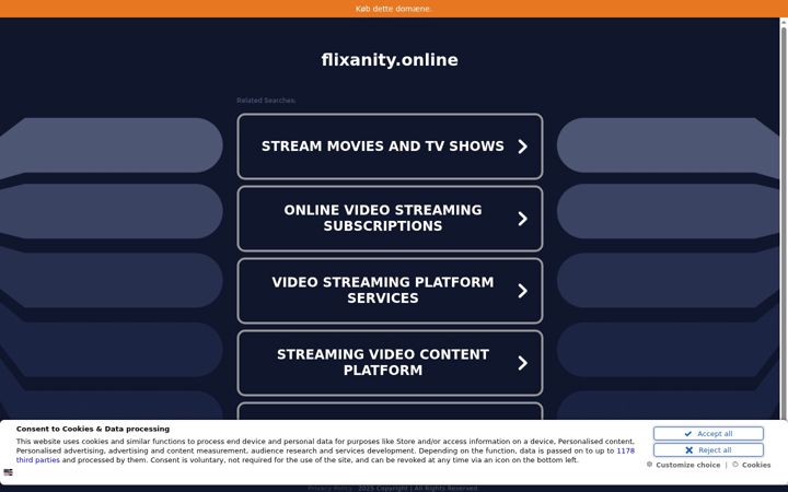 Screenshot of flixanity.online