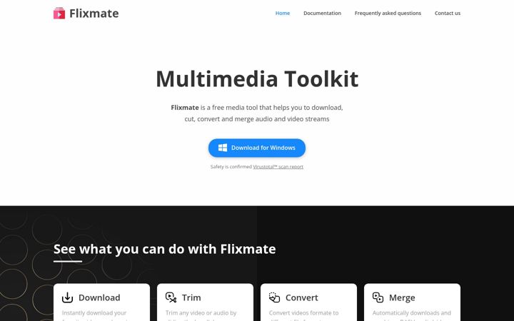 Screenshot of flixmate.net